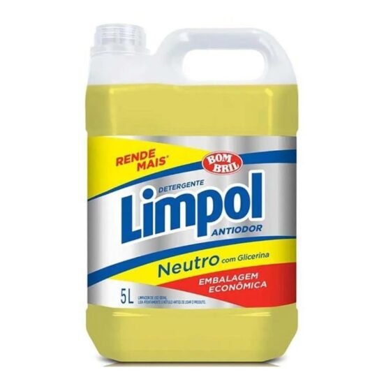 Detergente líquido neutro Limpol 5 litros Bombril