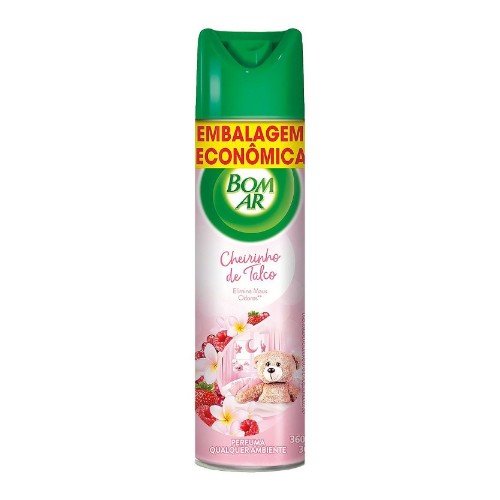 Bom Ar Air Wick Aerossol 360 ml – Talco e Lavanda - Faceplast