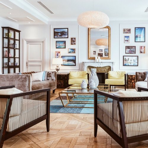 Sala de estar livre de odores